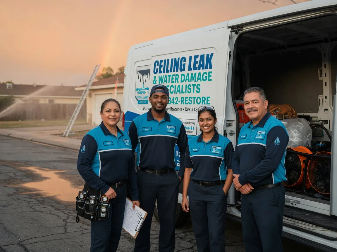 Ceiling Leak Cleanup company in North Pomfret, VT